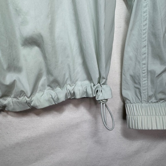 Lululemon Hood Lite Packable Windbreaker Jacket Light Aqua Athleisure Women Sz 6 - Picture 9 of 11